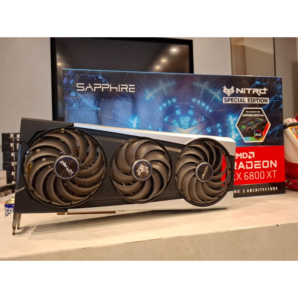 VGA SAPPHIRE  NITRO+ AMD Radeon RX 6800 XT / 6800XT SE SPECIAL EDITION 16GB GDDR6 - Second 2ND