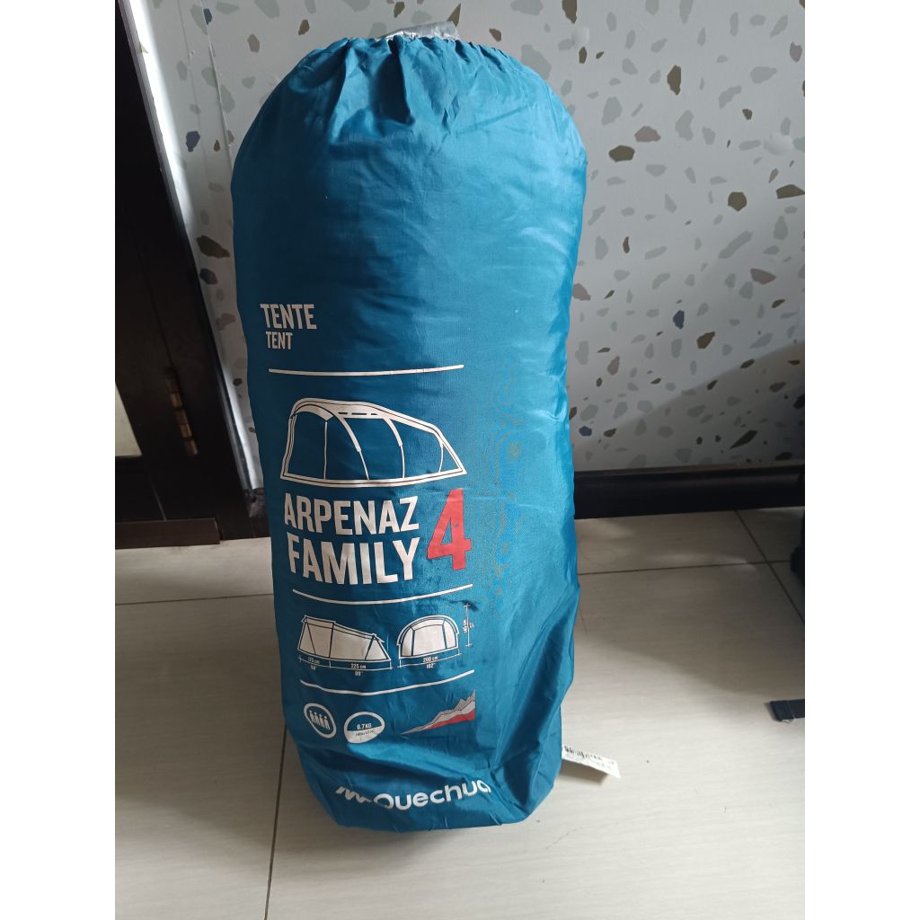 Tenda Keluarga Quechua Arpenaz Family 4