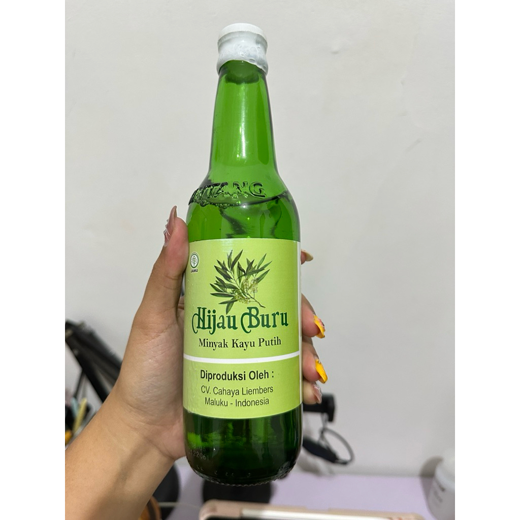 Minyak kayu putih Asli Hijau Buru 300ml