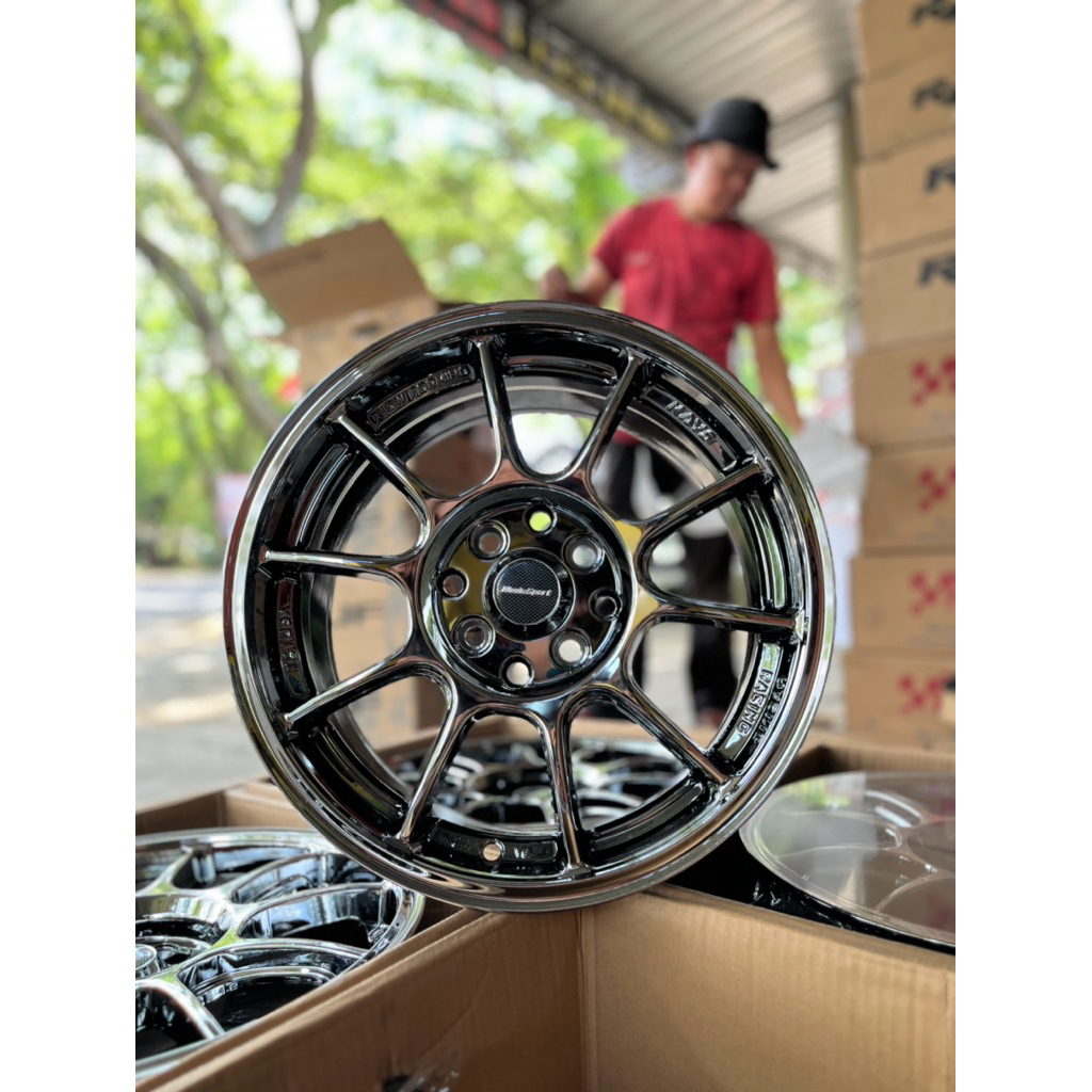 Wedsport R15 pcd 4x100/114 Black Chrome