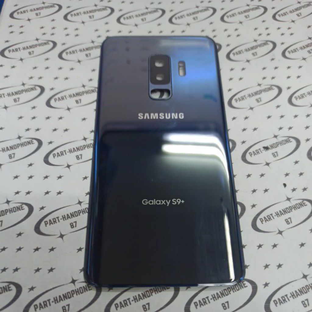BACKGLASS BACKCOVER BACKDOOR SAMSUNG S9+ PLUS G965FD ASLI ORIGINAL COPOTAN