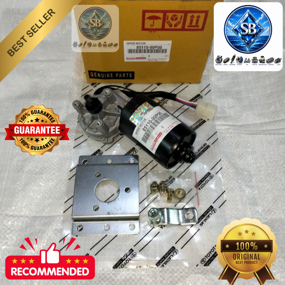 MOTOR WIPER DINAMO WIPER KIJANG 5K KIJANG SUPER KIJANG GRAND KIJANG ROVER 85110-90P00 ORIGINAL ASLI 