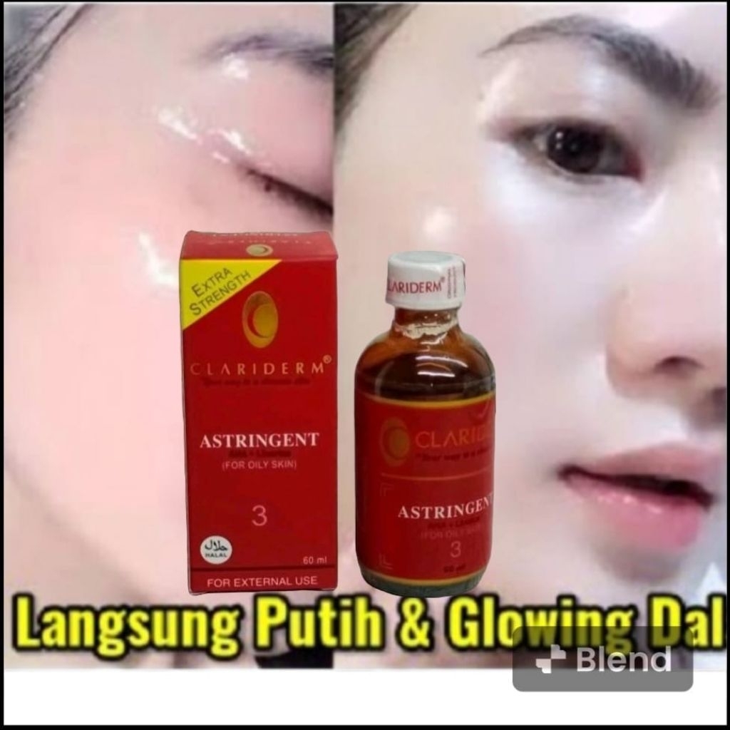 TONER CLARIDERM ASLI ORIGINAL/Toner Clariderm asli 100%