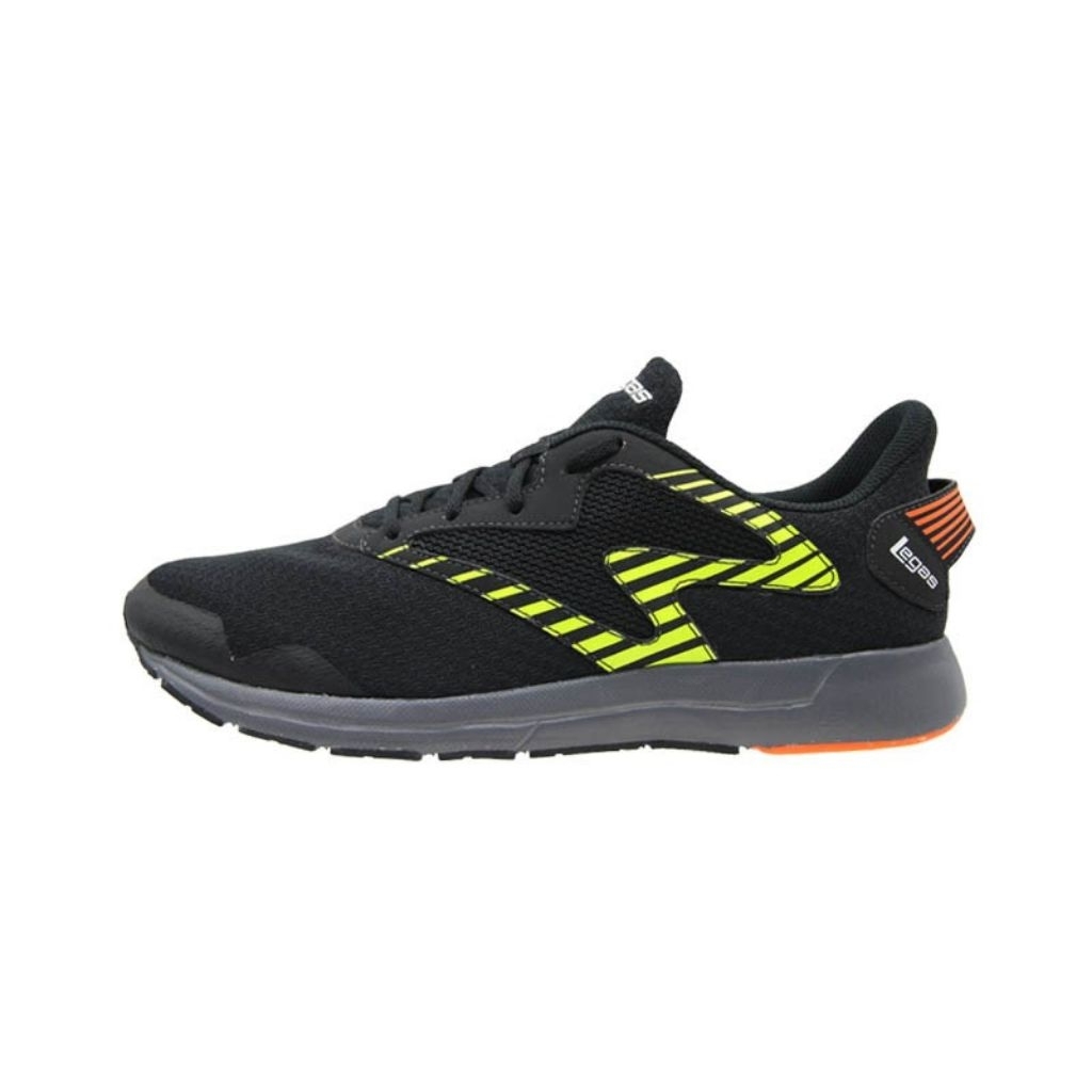 Sepatu League Legas Clone LA U Hitam Running Shoes Pria Wanita Original