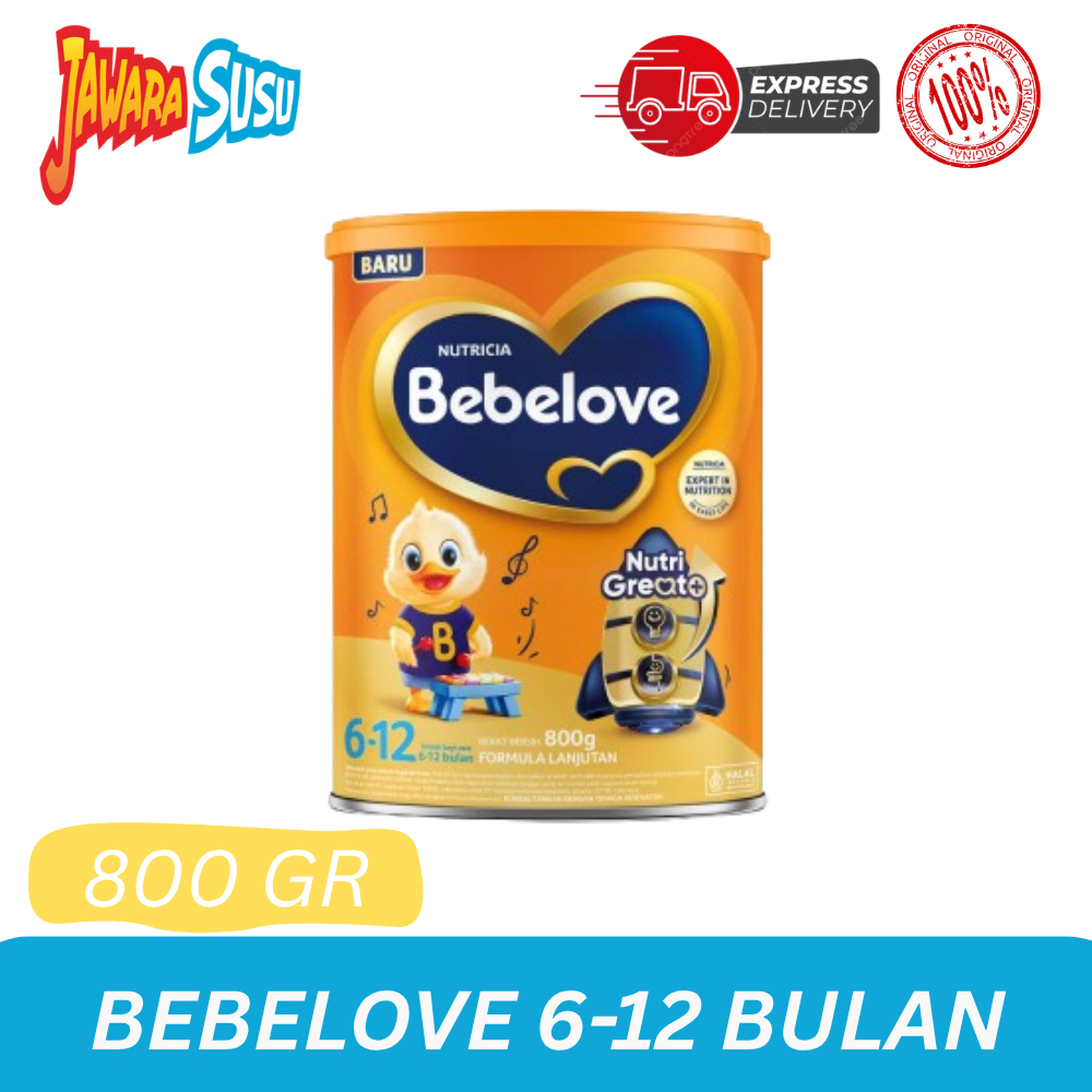 Bebelove 6-12 Bulan 800 gr Susu Formula Bayi Bubuk