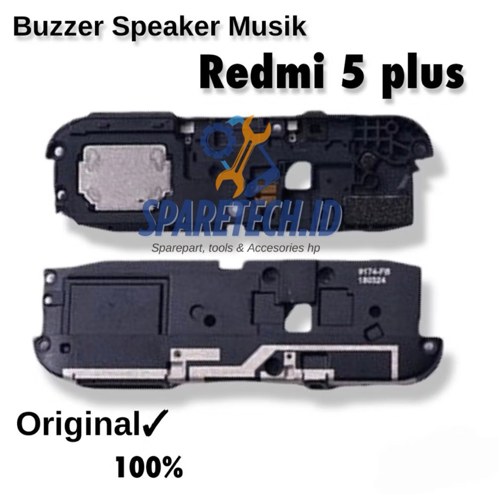 Buzzer Speaker Musik Redmi 5 plus Original - Speaker Hp Redmi 5 Plus