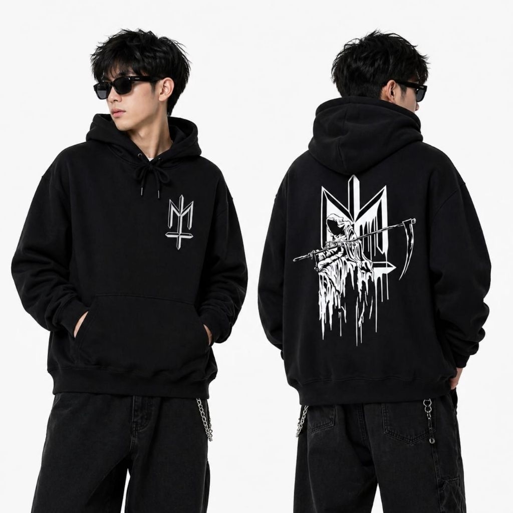 Hoodie sweater maternal disaster scare premium distro