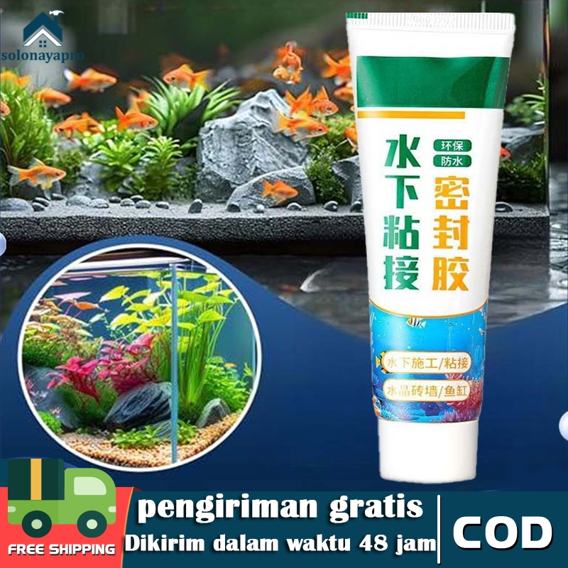 Lem Sealer Anti Bocor Lem Anti Air Super Kuat Perekat Kedap Air Lem Kaca Akuarium Tahan Air Yang Kua