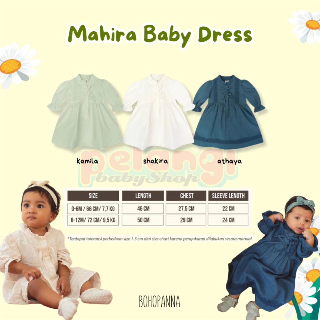 BOHOPANNA | BOHOPANNA RAYA COLLECTION 2026 | BOHOPANNA MAHIRA BB DRESS | GAMIS MUSLIM