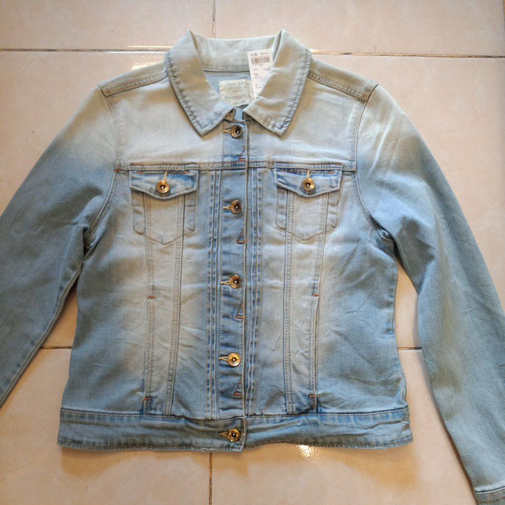 jacket jeans wanita Zara Girls