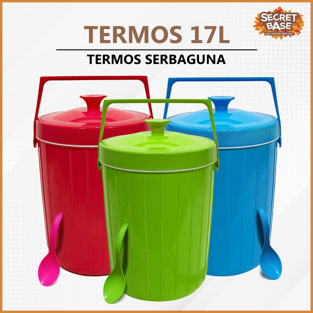TERMOS NASI - Termos Es / Rice Bucket / Ice Bucket 6L 8L 17L 30 Liter / Tempat Nasi (2)