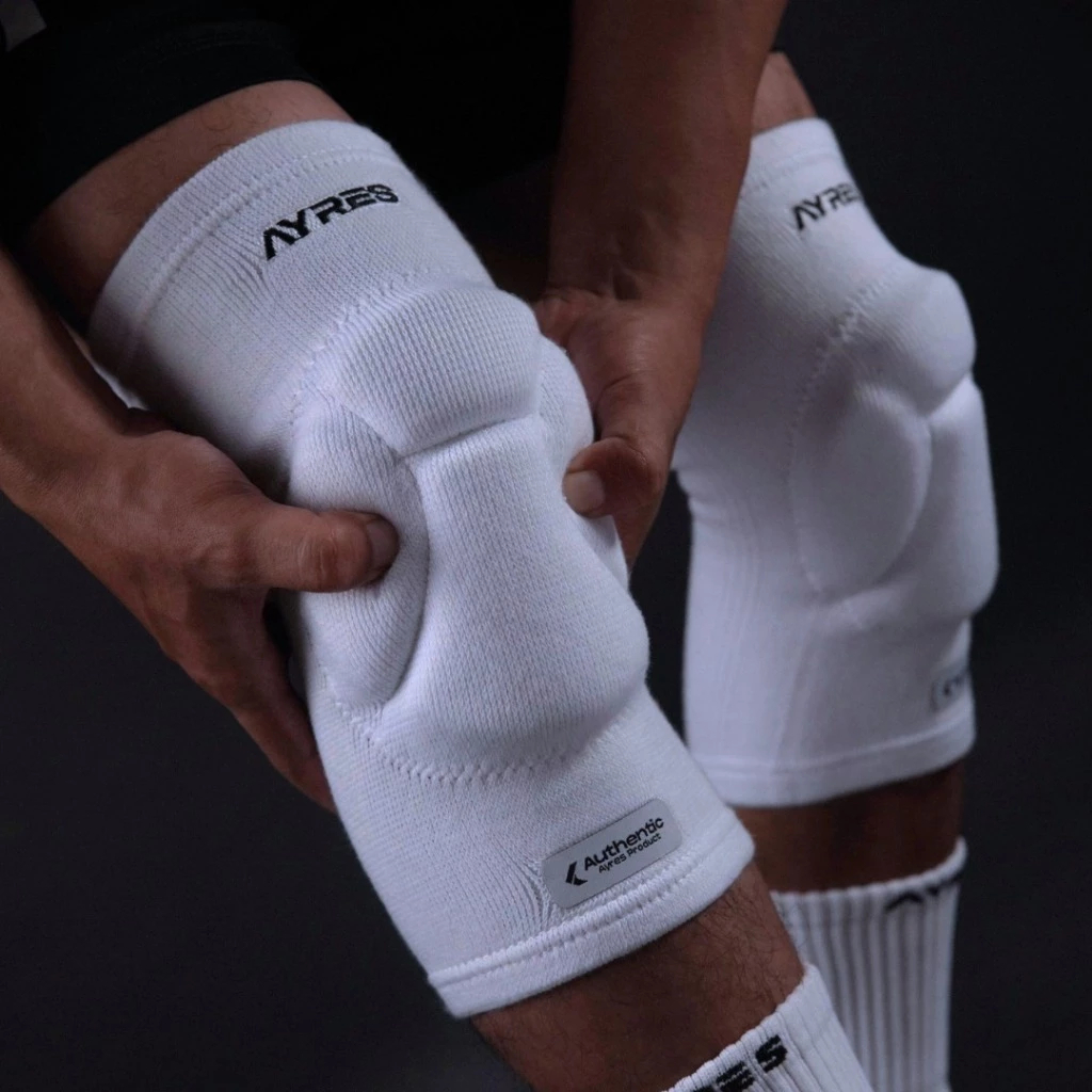 1 SET AYRES Kneepad Dan Elbowpad  Pelindung Lutut Pelindung Siku Sepasang Original Kiper Futsal