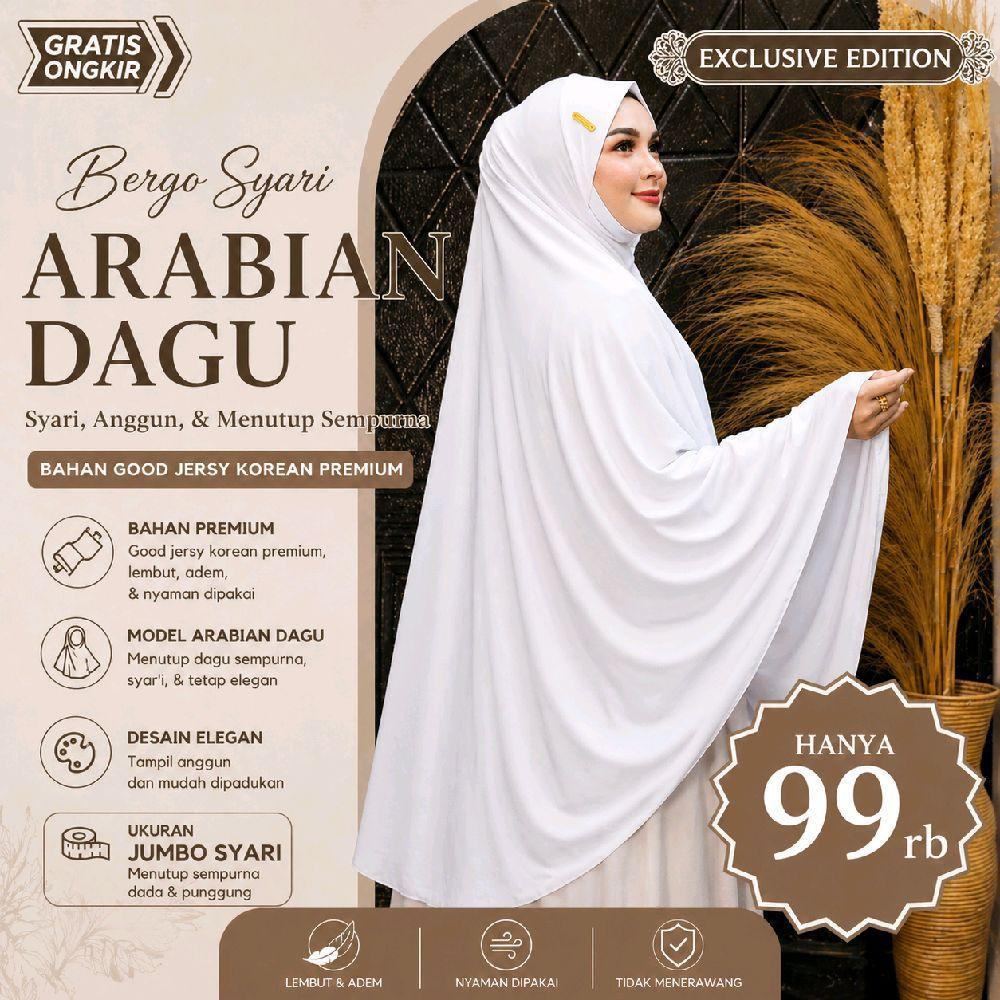 ARABIAN DAGU SUPER JUMBO original nazilla ( logo acrelic )