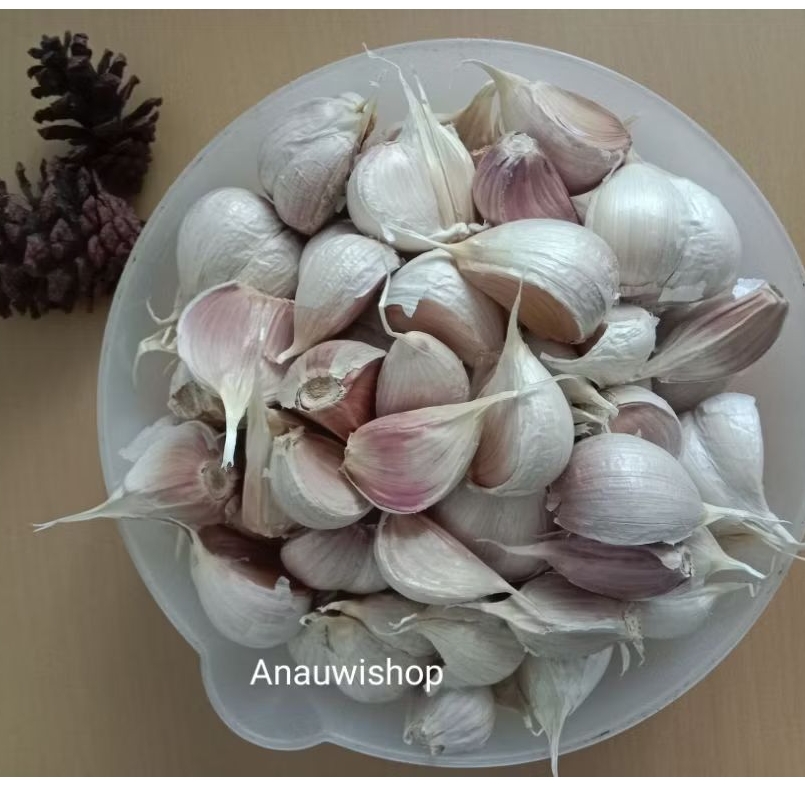 Bawang Kating Bersih 1kg/Bawang Putih Kating