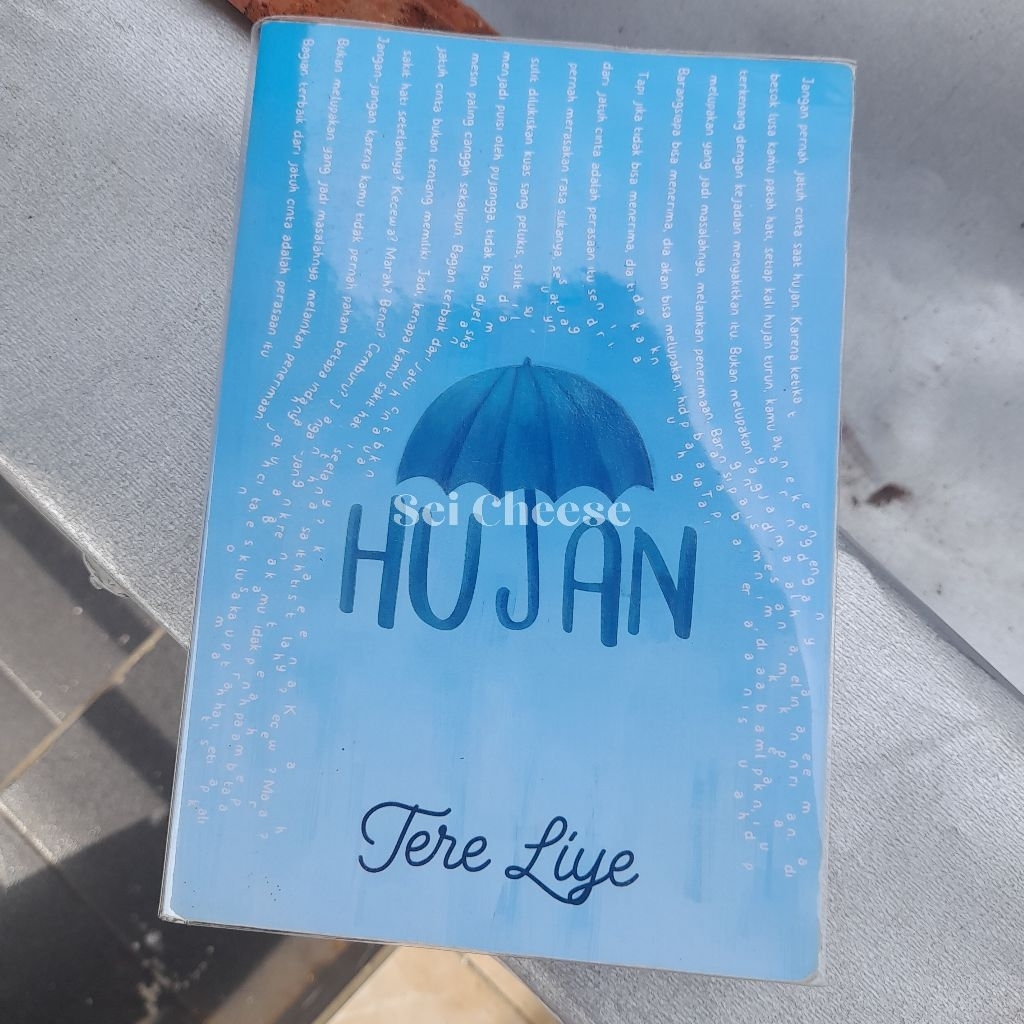 PRELOVED BUKU NOVEL TERE LIYE HUJAN ORIGINAL