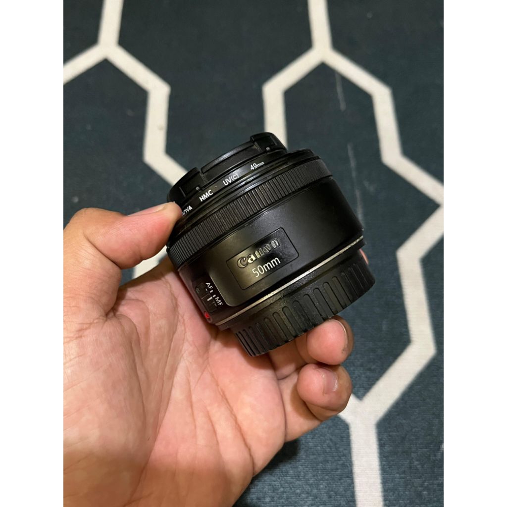Lensa Fix canon 50mm stm