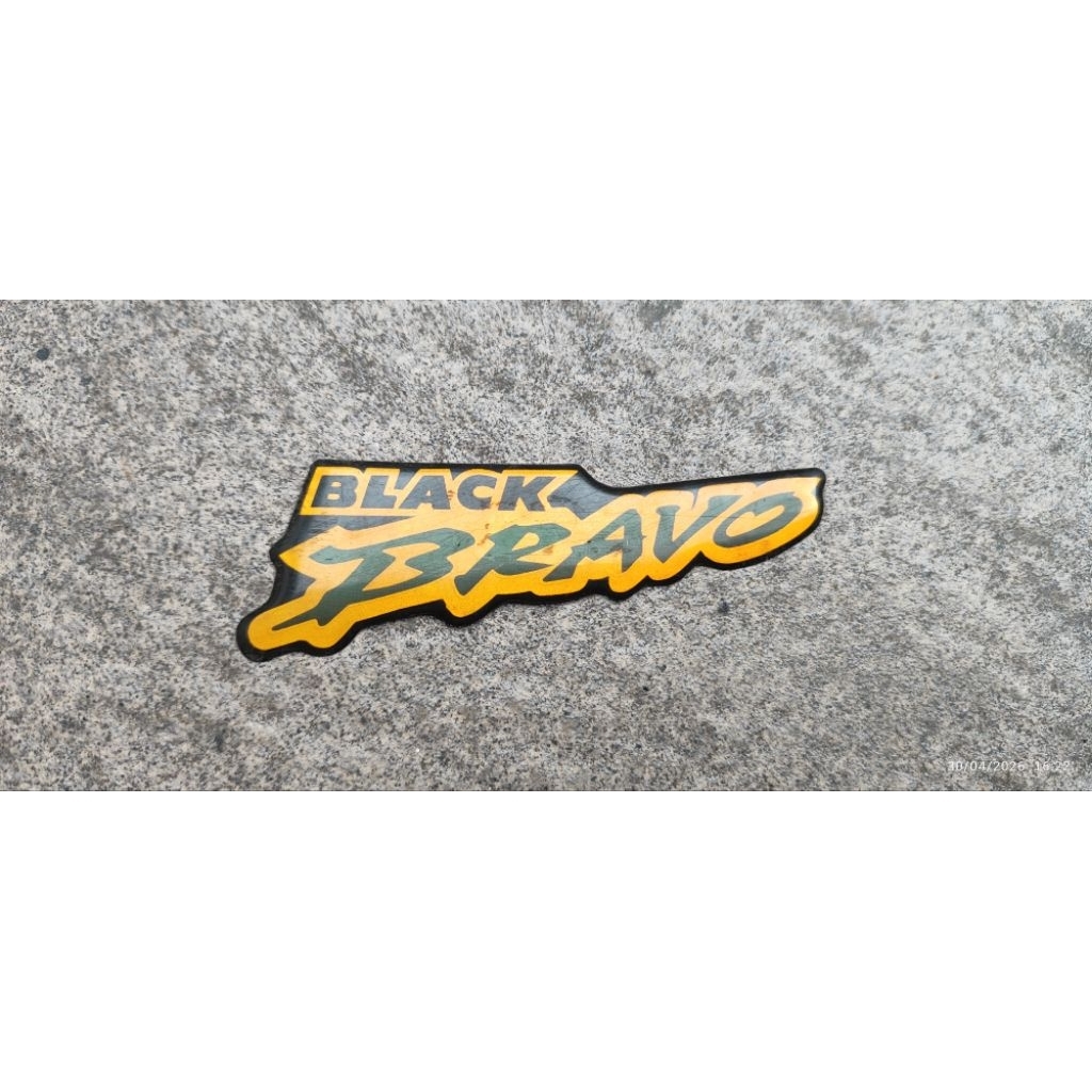Emblem Sayap Rc100 Rc Black Bravo Original