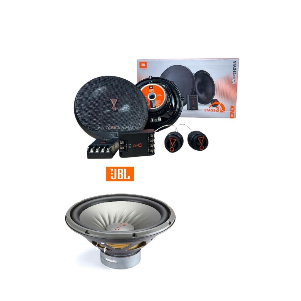 Subwoofer JBL 12 inch 122D + speaker JBL STAGE3 607C