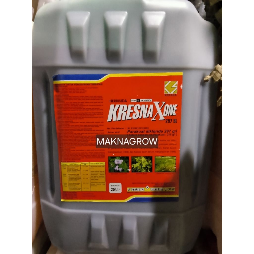 Herbisida kontak KRESNAXONE 297 SL Racun rumput 20 liter