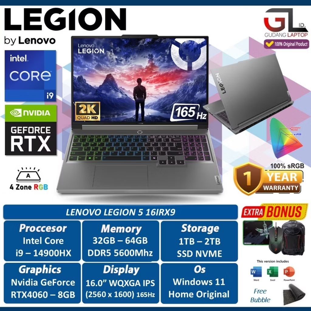 Laptop gaming Lenovo Legion 5