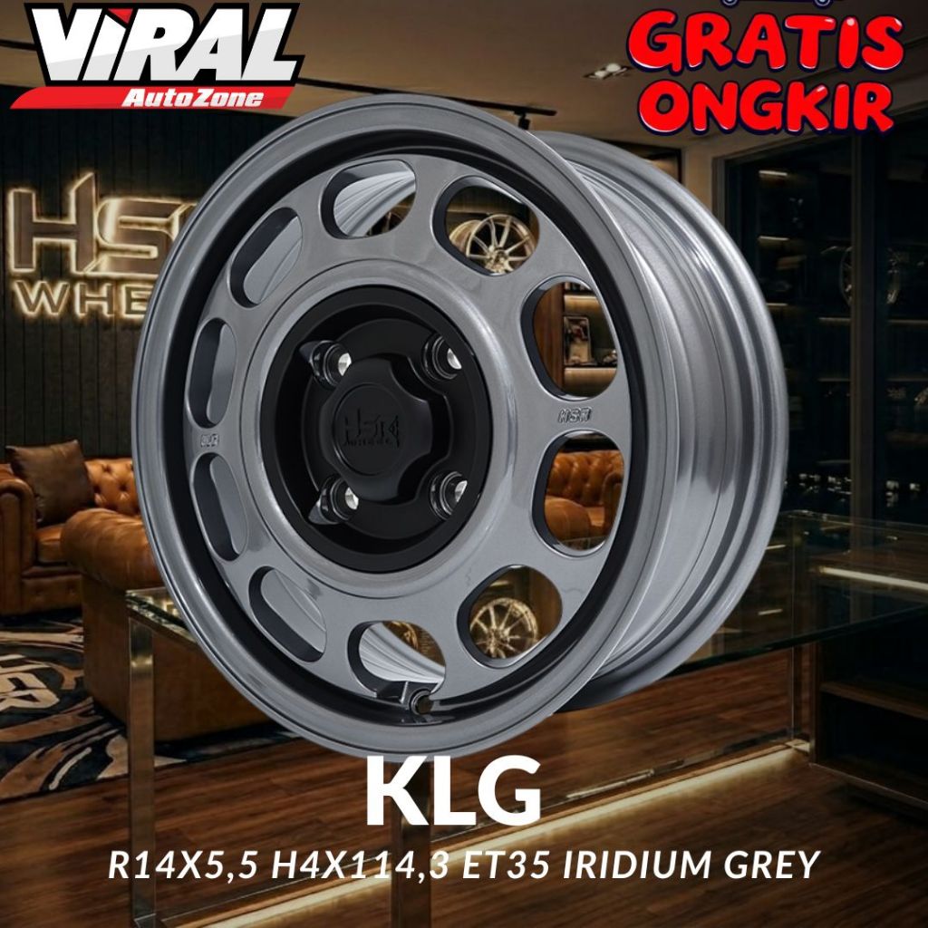 Velg Mobil ATOZ , VISTO , CARRY FUTURA , COLT , HSR KLG Ring 14 R14 Murah