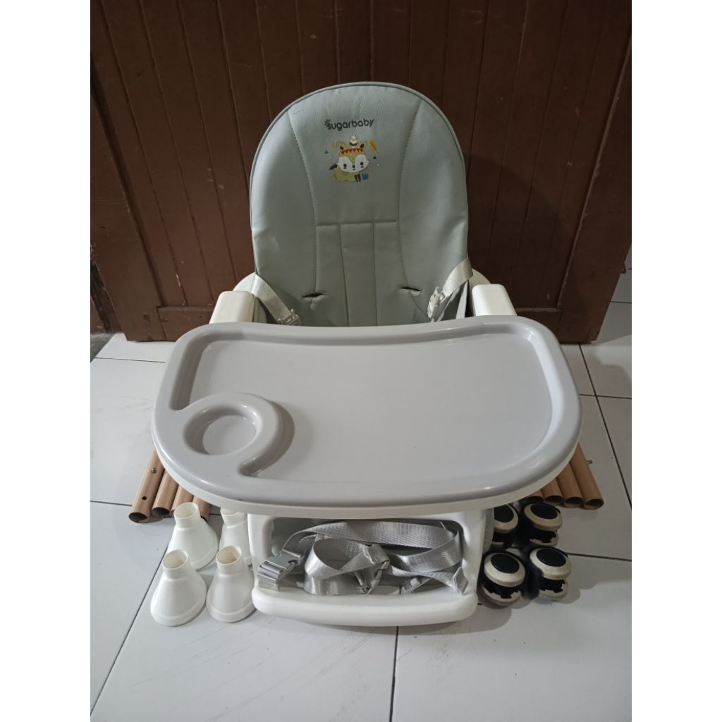 kursi makan bayi sugar baby high chair preloved