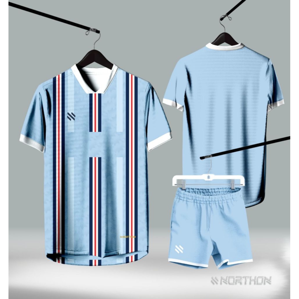jersey setelan sepak bola futsal