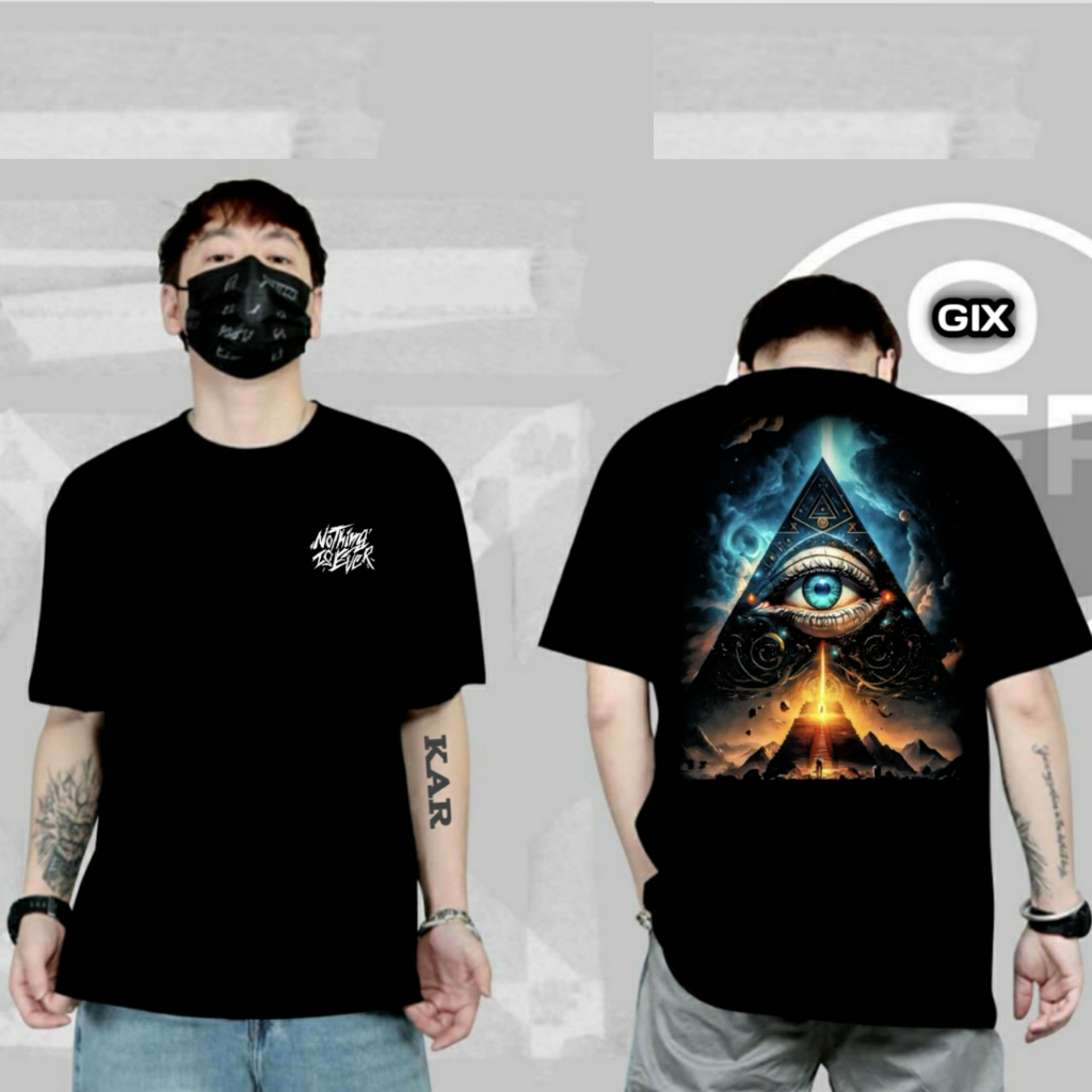 GIX DISTRO / KAOS DISTRO TERBARU /  KAOS SAMURAI JEPANG THE KATANA BANYAK WARNA