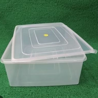 Kotak Donat III GM Plastik Tebal Transparan Wadah Tempat Penyimpanan Makanan Serbaguna Daging Durian