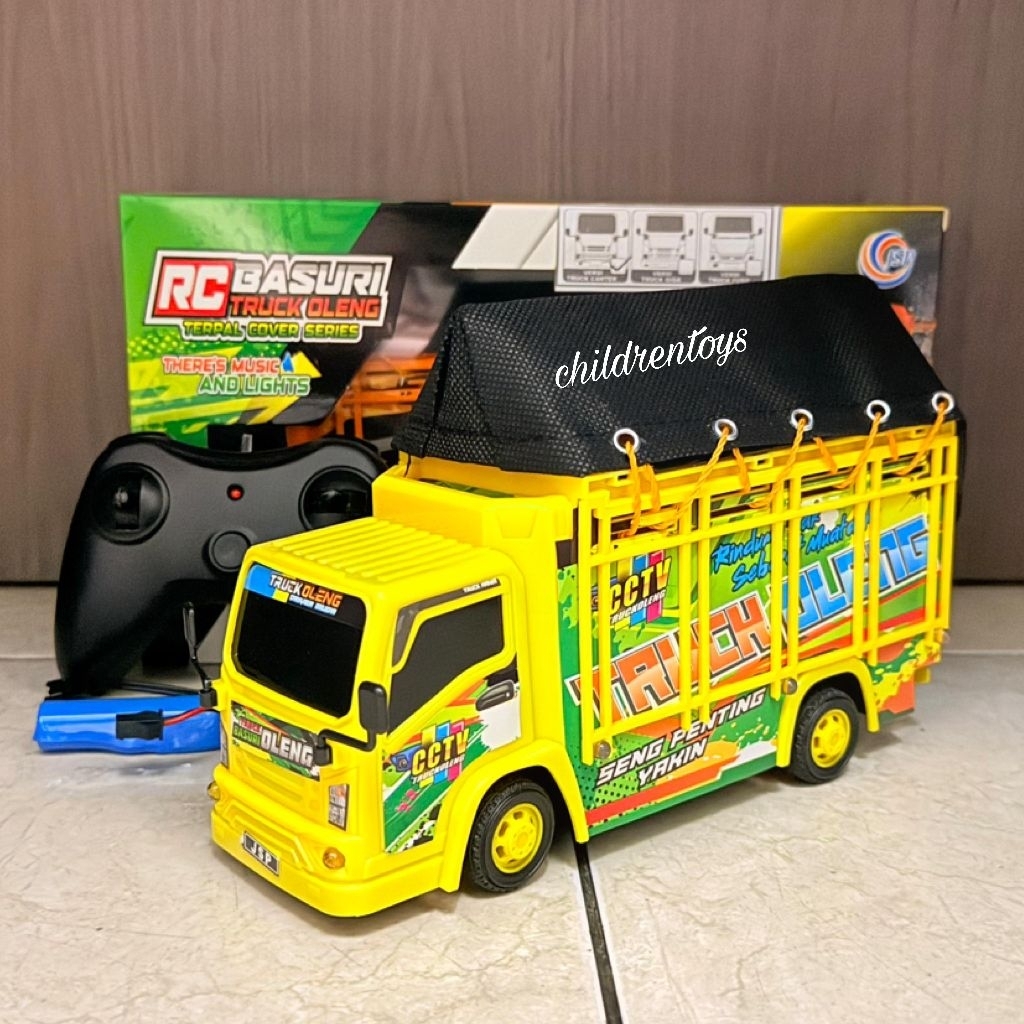 Mainan Mobil Remote Bus Basuri Truck Oleng /Mainan Truck Rc Oleng (JF)