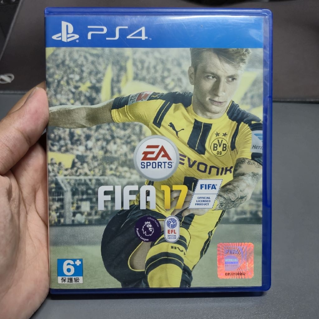 Kaset PS4 FIFA 17 Second/Bekas REG 3
