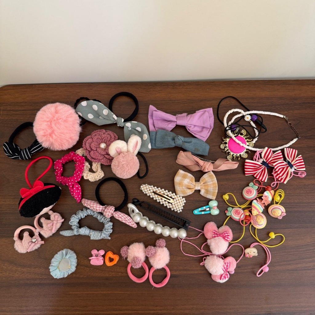 Preloved Mix Hairtie Karet Rambut Anak