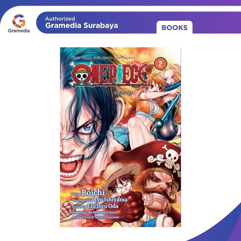 Gramedia Surabaya - One Piece Episode A Vol. 2