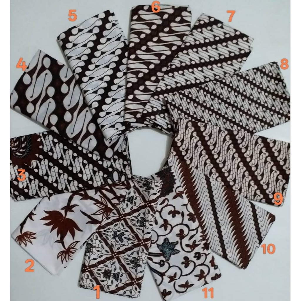 Kain jarik batik sogan putih tradisional seserahan manten | kain cukin | kamen | seno garuda