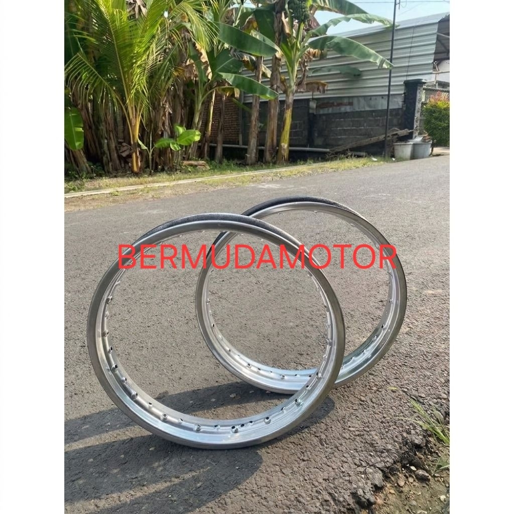 VELG PELEK PELK DID HM RIM SILVER BESI 17 X 120 140 160 185 215 250 ORIGINAL COPOTAN MOTOR