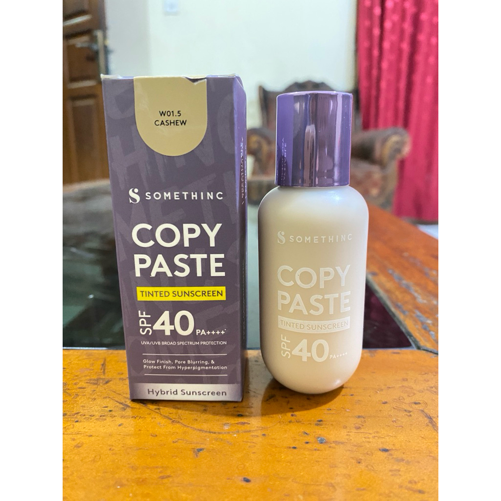 (preloved) SOMETHINC Copy Paste Tinted Sunscreen - CASHEW