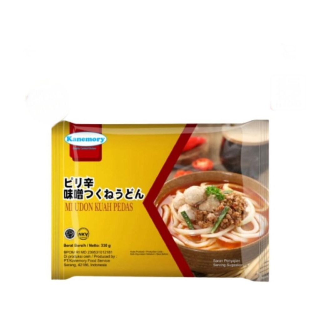 kanemory mi udon kuah pedas 330 gram