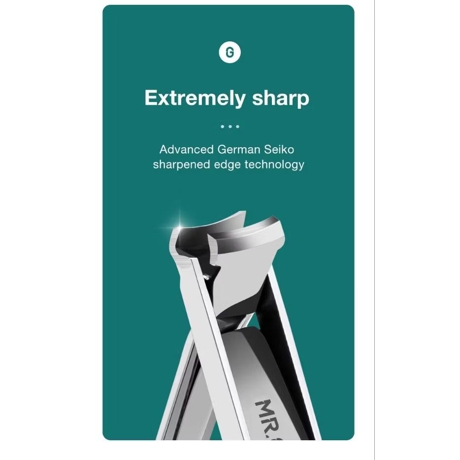 MR GREEN Thin Nail Clipper / Gunting Kuku Tipis