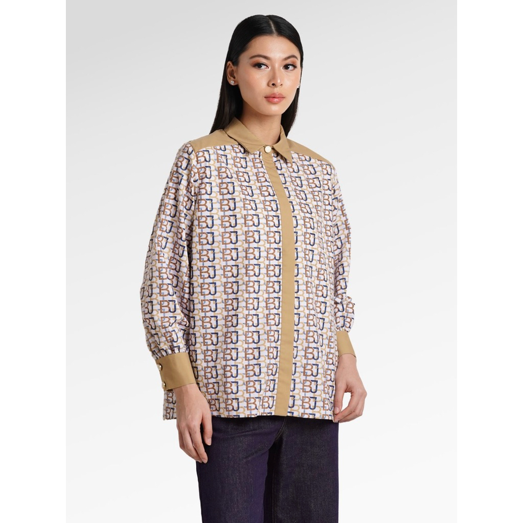 Monogram signature Yuzu benang jarum