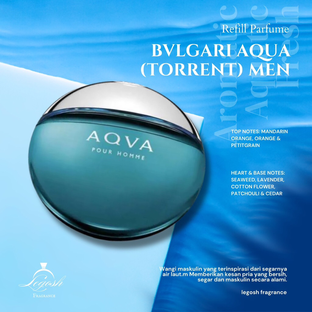 Refill Parfume Bvlgari Aqua (Torent) Men
