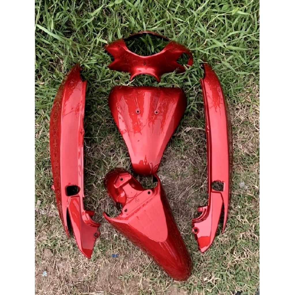 COVER BODY HALUS SPACY WARNA MERAH MARUN