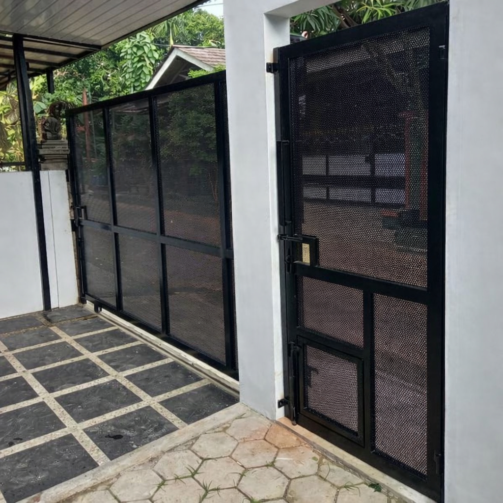 Pagar Besi Hollow Minimalis, Simple tapi Mewah