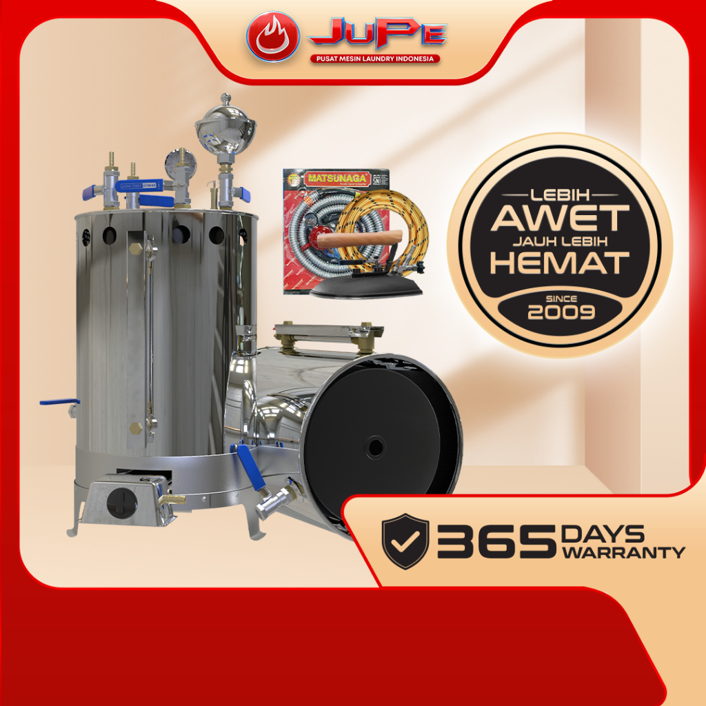 Setrika Uap Boiler 25 liter Besi 1 Setrika