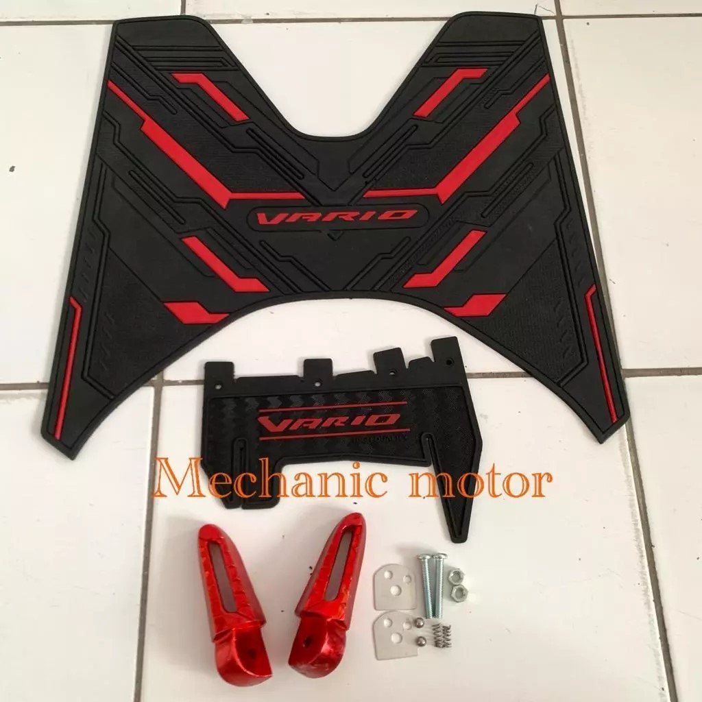 PAKET 3IN1 karpet motor Honda VARIO 125new karpet alas motor Honda VARIO 125 new karpet alas kaki Ho