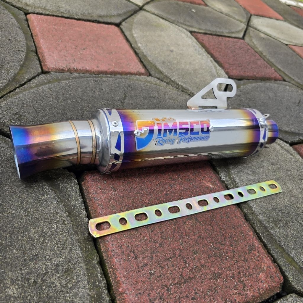Silencer Knalpot Salemba JIMSCO Racing  inlet 38 mm