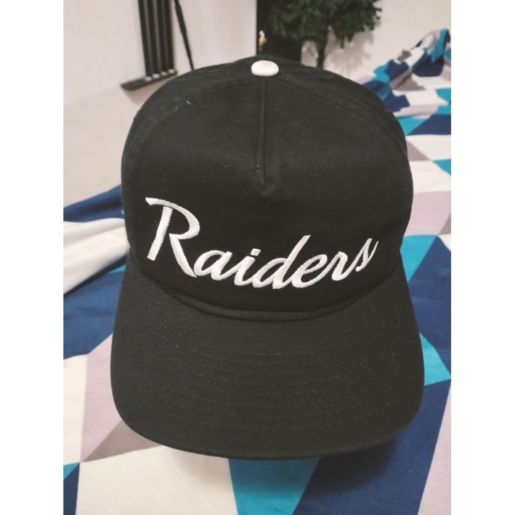 Topi Snapback New Era 9FIFTY Las Vegas Raiders Original Fit - Black/Green Under Visor
