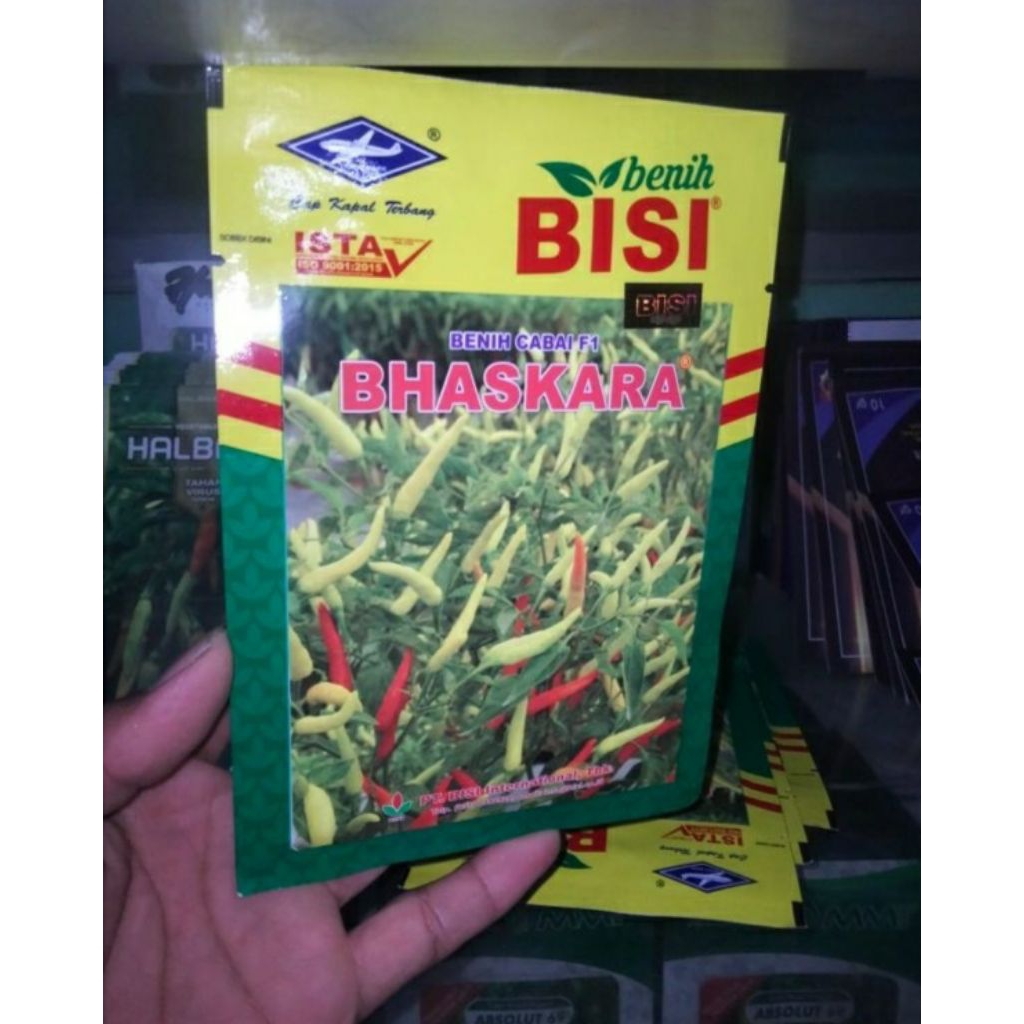 bibit/benih cabe rawit bhaskara F1 isi 10 gr