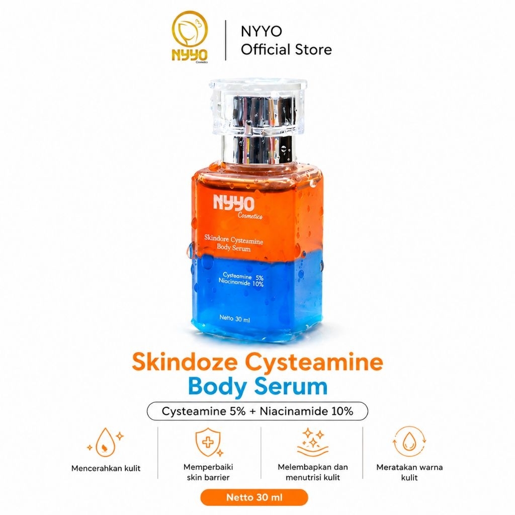 NYYO - Skindoze Cysteamine Body Serum 30mL | Serum Badan
