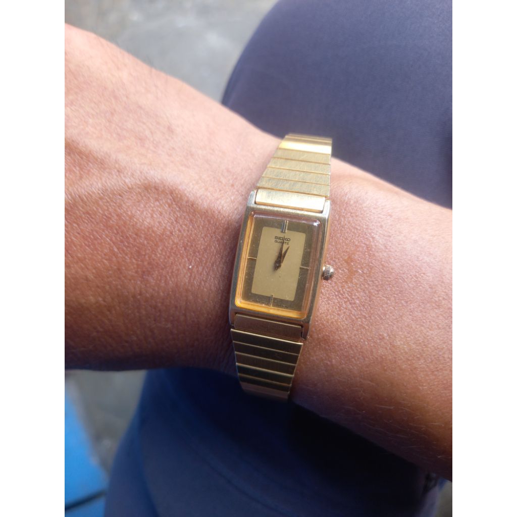 jam seiko tank lapis gold rare vintage