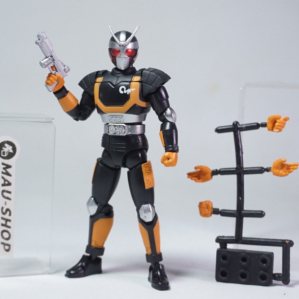 Shodo-XX Kamen Rider Black RX Robo - Ksatria Baja Hitam action figure